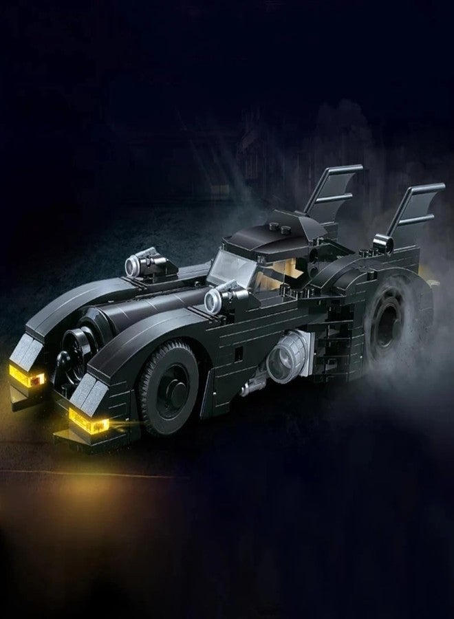 Babelly Black Bat Car Building Blocks Set,STEM Building Toys for Kids Brain Development & Hands-On Ability Improvement,325 Pieces Construction Toy for Boys & Girls Aged 6+ - Image 2